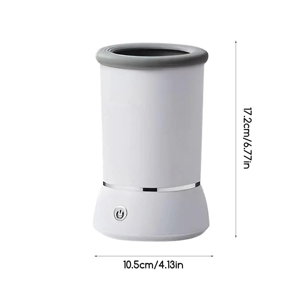 Pet Paw Washer with Charging Cable USB Electric Paw Cleaner Automatic Dogs Foot Cleaning Machine for Dust Dirt Hair Removing