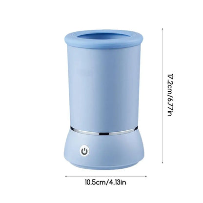 Pet Paw Washer with Charging Cable USB Electric Paw Cleaner Automatic Dogs Foot Cleaning Machine for Dust Dirt Hair Removing